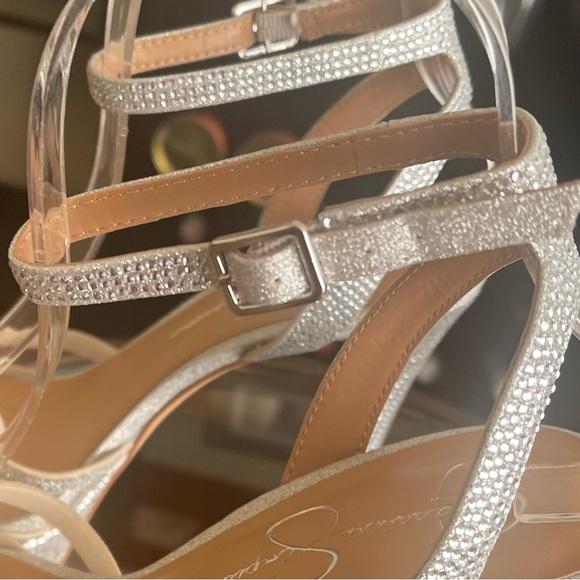 Jessica Simpson Oluina Embellished Platform Pumps - Picture 9 of 15